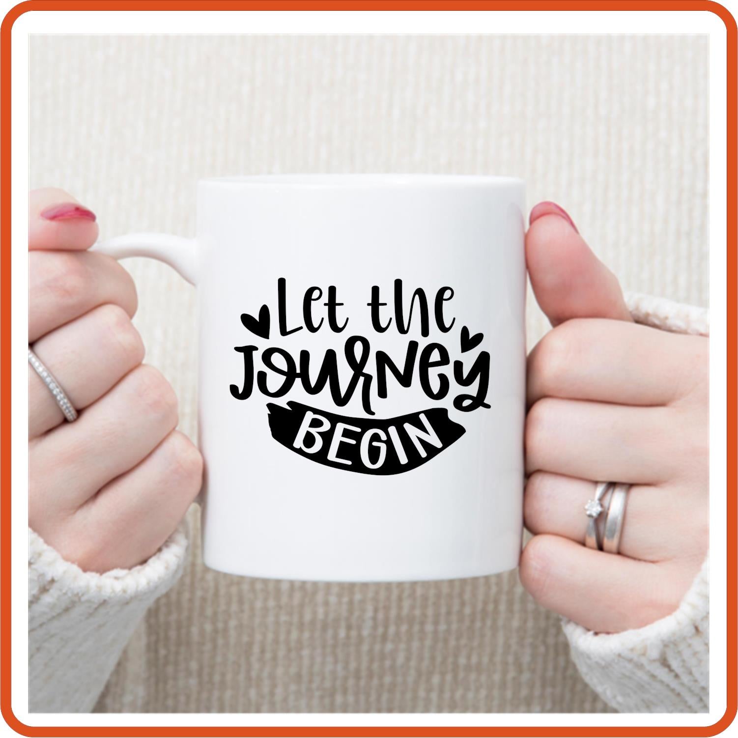 Let the Journey Begin | Retirement Mugs - 11oz Coffee Mug by SEC Apparel - secapparelonline
