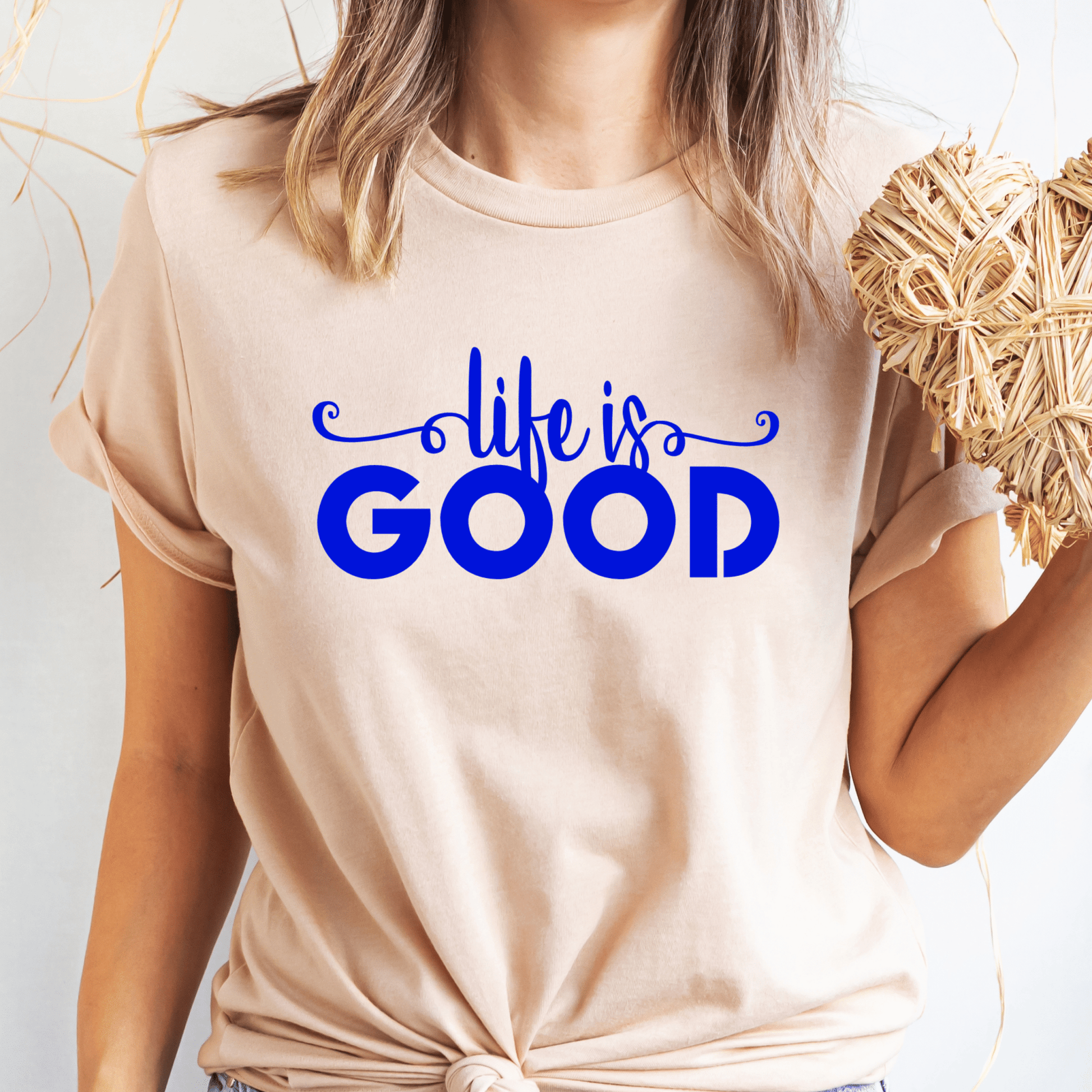 Life is Good Shirt | Crew neck | V Neck| Sweatshirt | Hoodie - secapparelonline