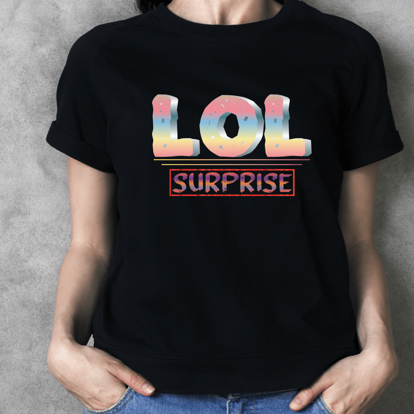 lol surprise iron on transfer | Funny Iron - On | Ready to Press DTF Transfer | Heat Transfer for T-Shirts, Hoodies & Apparel - secapparelonline