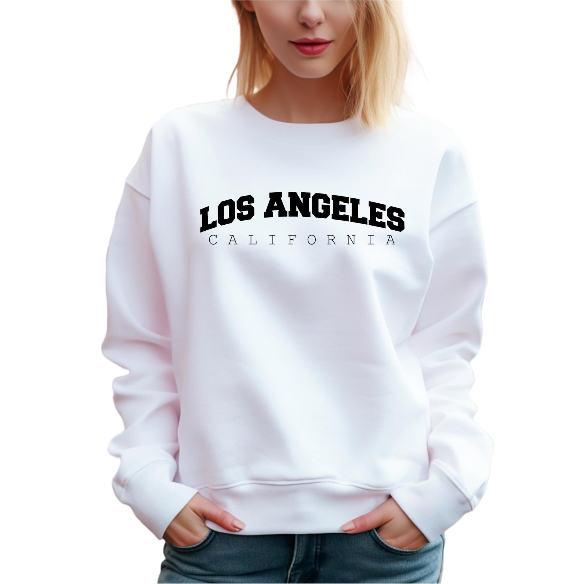 Los Angeles Sweatshirt | Women's Fleece | SEC Apparel - secapparelonline