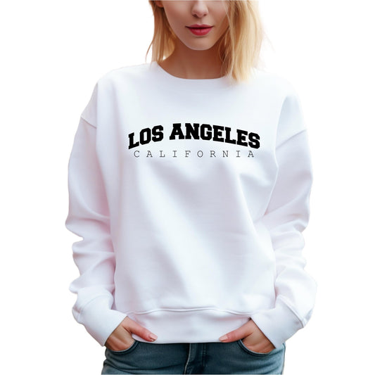 Los Angeles Sweatshirt | Women's Fleece | SEC Apparel - secapparelonline