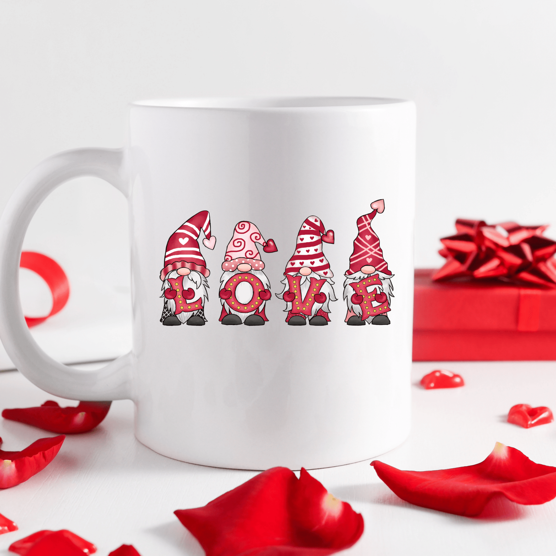 Love Gnome | Valentines Mugs - 11oz Coffee Mug | Gifts | SEC Apparel - secapparelonline