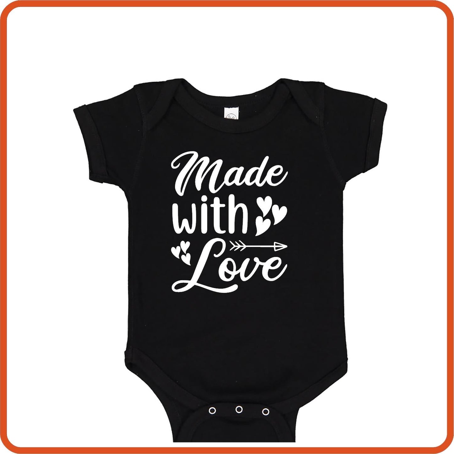 Made with Love | New Baby Shirt Bodysuit Onesies by SEC Apparel - secapparelonline