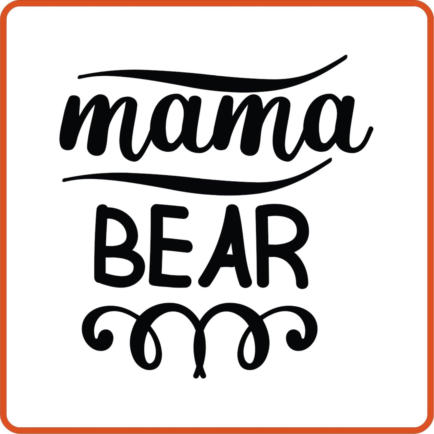 Mama Bear | Family Iron On Decals Patches by SEC Apparel - secapparelonline