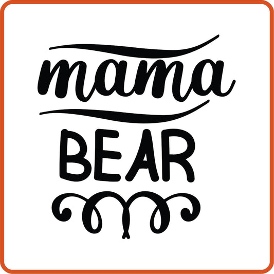 Mama Bear | Family Iron On Decals Patches by SEC Apparel - secapparelonline