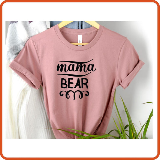 Mama Bear | Family Shirts | T-Shirts by SEC Apparel - secapparelonline