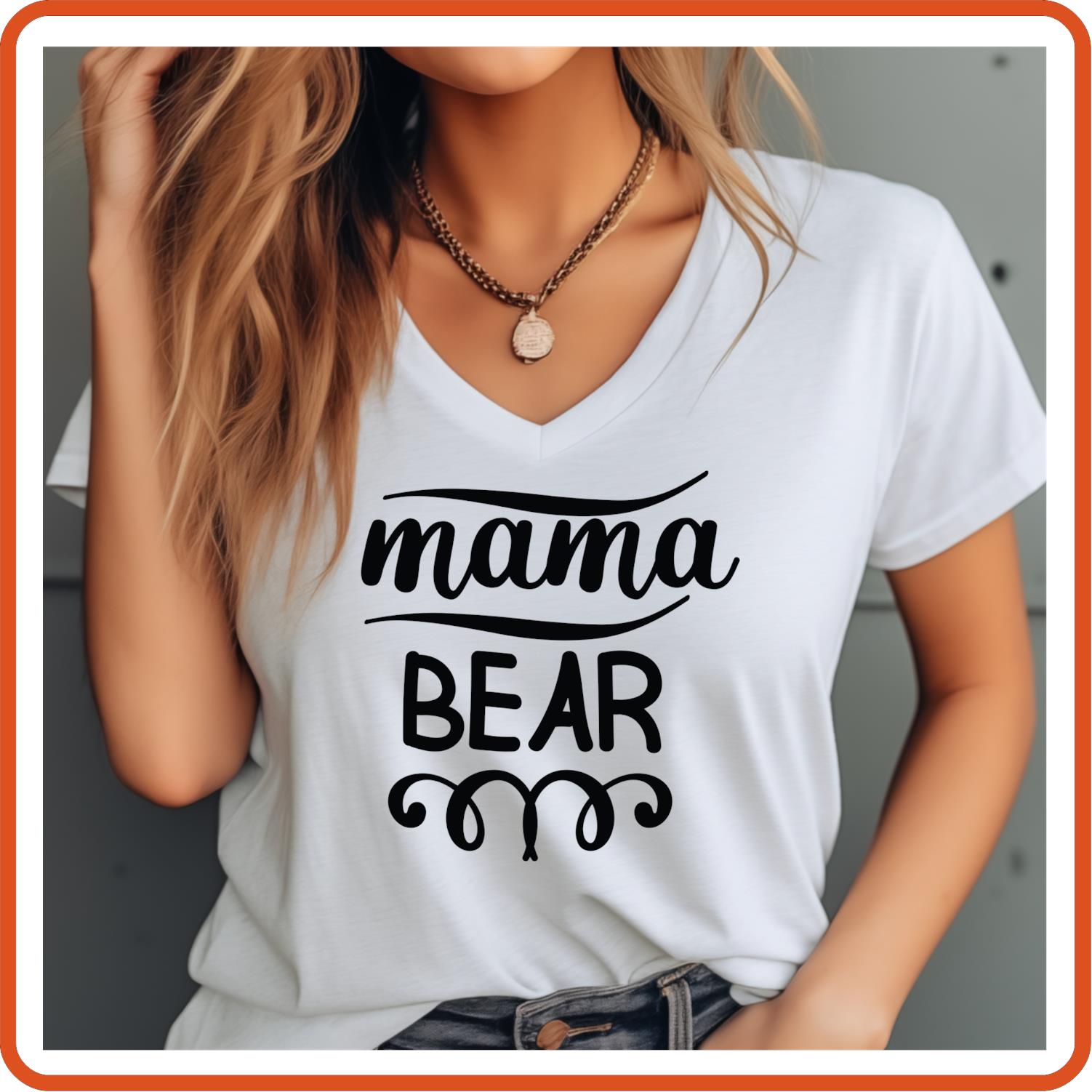 Mama Bear | Family Shirts | T-Shirts by SEC Apparel - secapparelonline