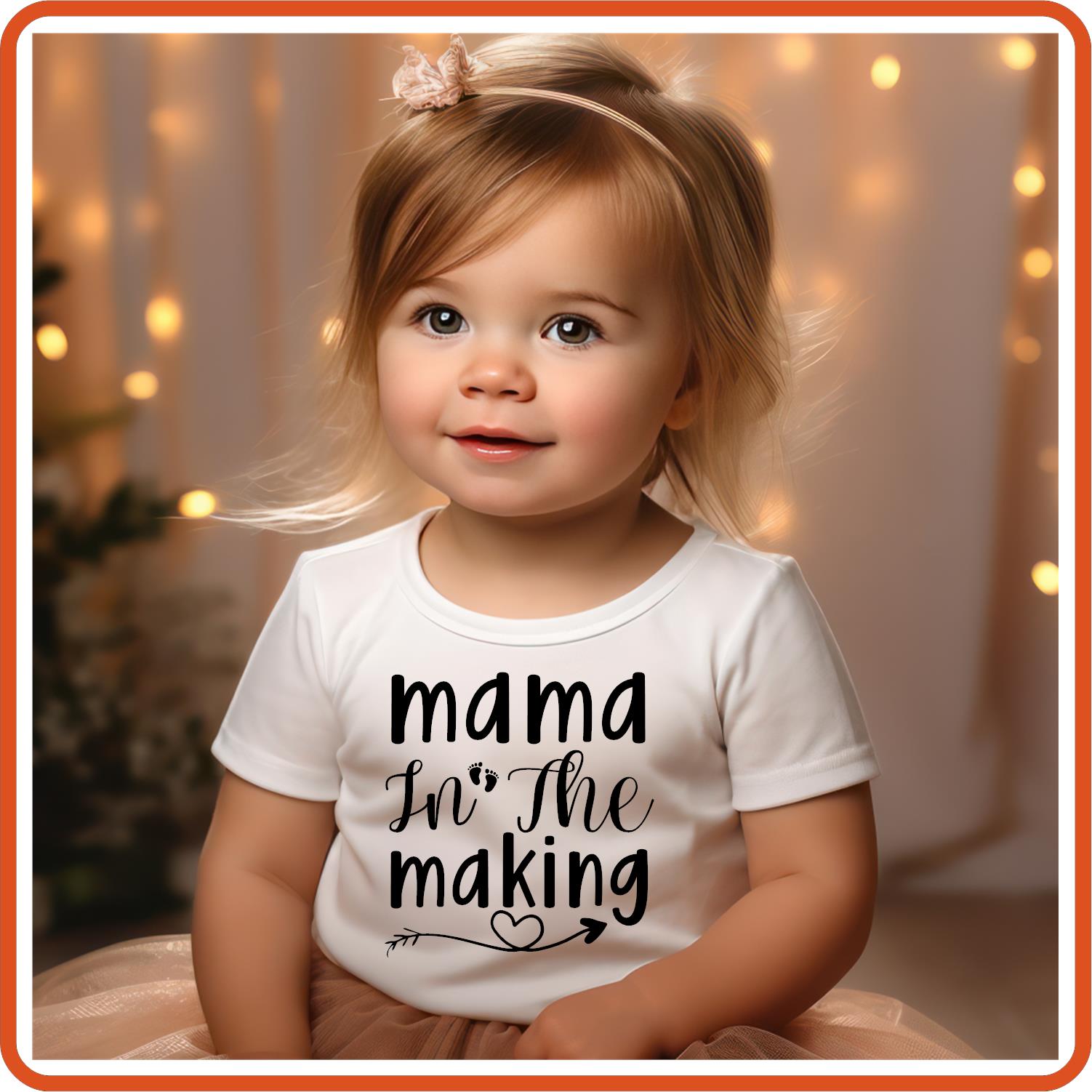 Mama In the Making | New Baby Shirt Bodysuit Onesies by SEC Apparel - secapparelonline