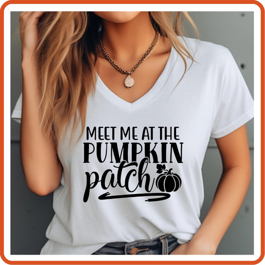 Meet Me at the Pumpkin Patch | Fall Shirts | T-Shirts by SEC Apparel - secapparelonline