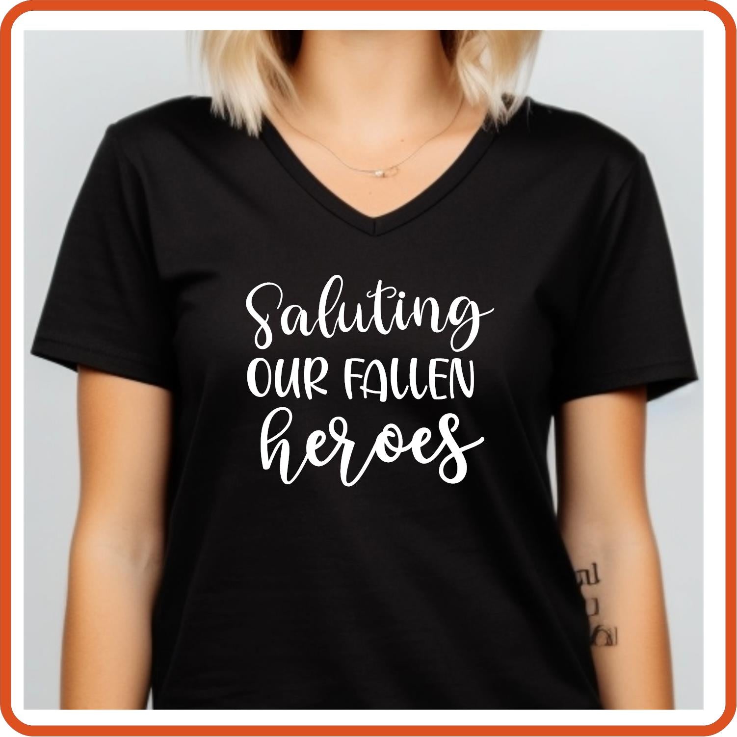 Memorial Day Graphic T Shirts| Unisex | SEC Apparel | Saluting Our Fallen Heroes - secapparelonline
