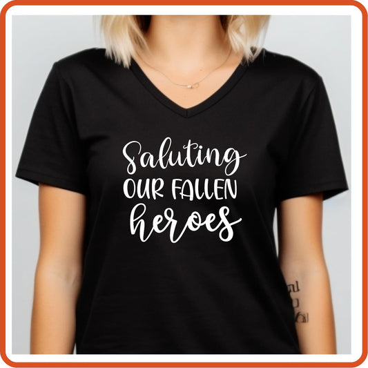 Memorial Day Graphic T Shirts| Unisex | SEC Apparel | Saluting Our Fallen Heroes - secapparelonline