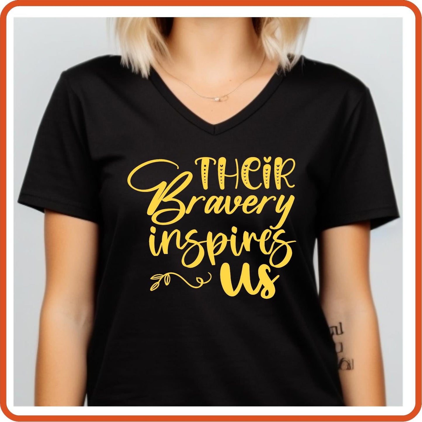 Memorial Day Graphic T Shirts| Unisex | SEC Apparel | Their Bravery Inspires Us - secapparelonline