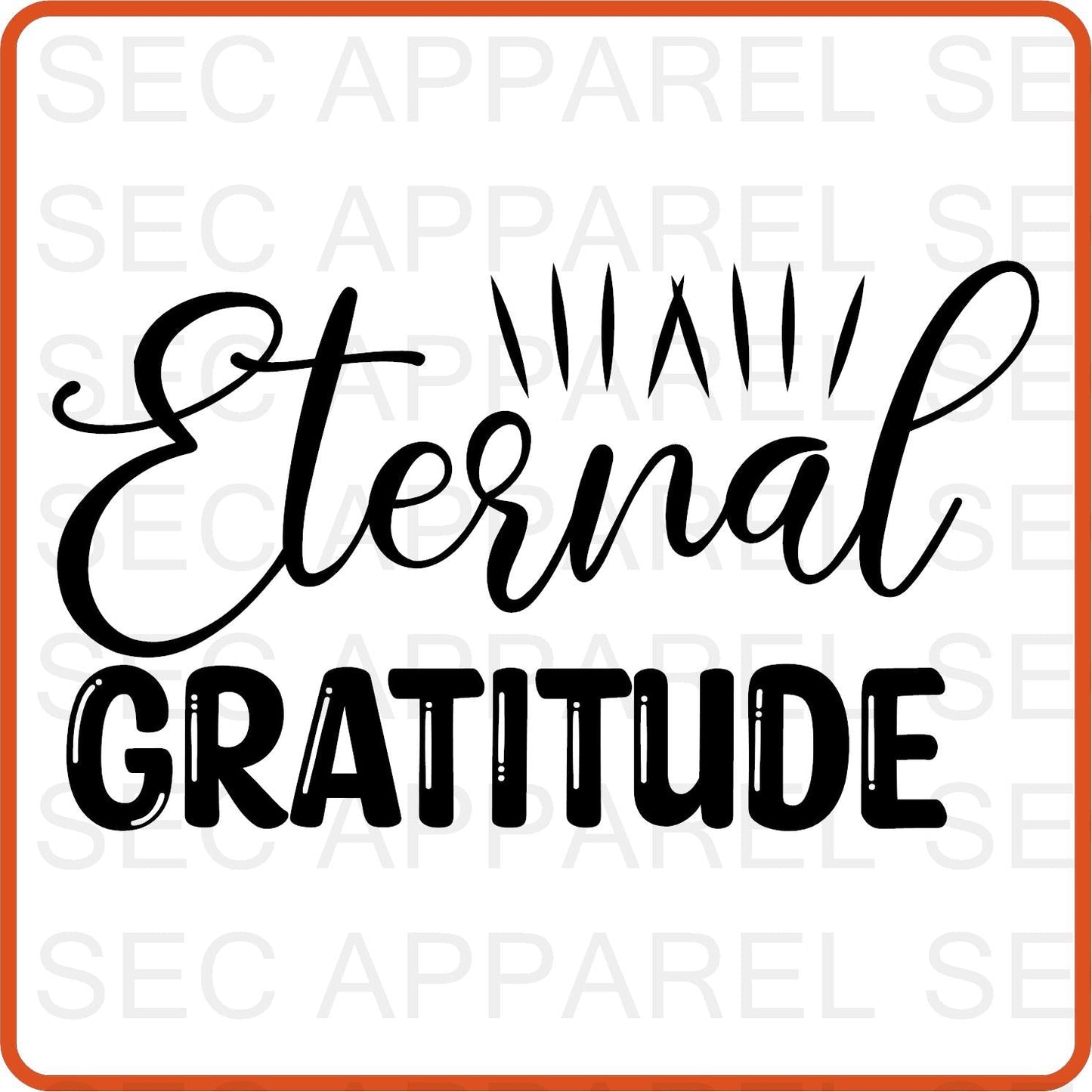 Memorial Day Iron On Decals Patches transfers vinyl for shirts, clothing | Eternal Gratitude - secapparelonline