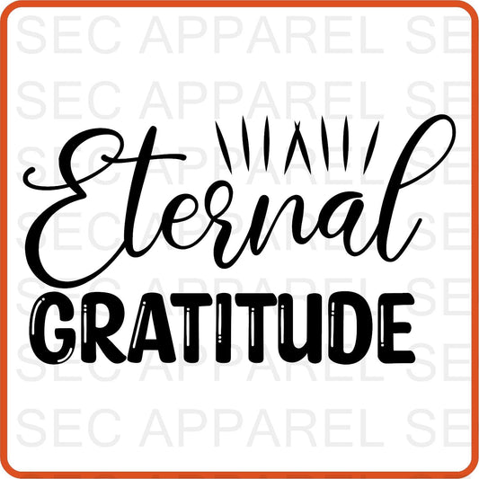 Memorial Day Iron On Decals Patches transfers vinyl for shirts, clothing | Eternal Gratitude - secapparelonline