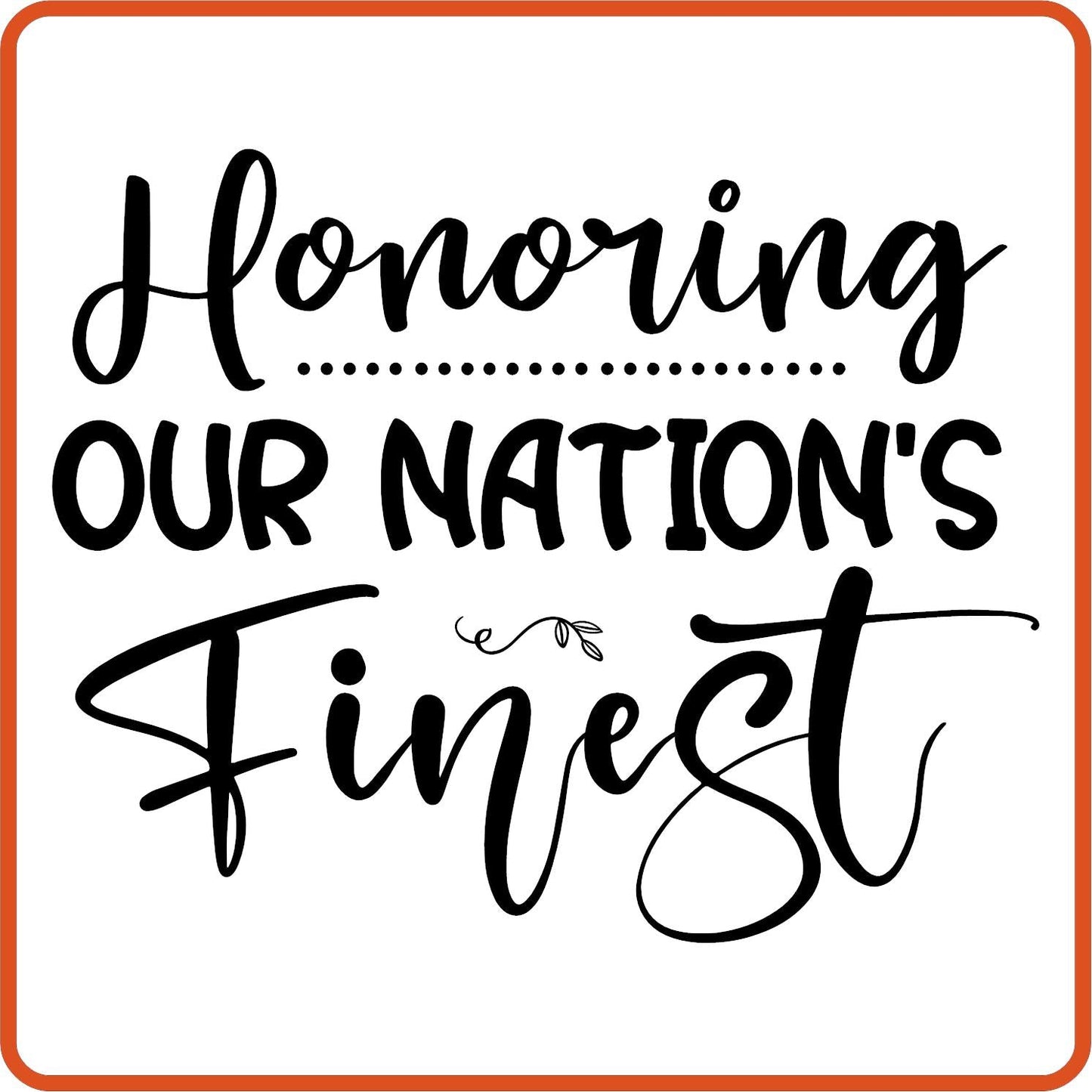 Memorial Day Iron On Decals Patches transfers vinyl for shirts, clothing | Honoring Our Nations Finest - secapparelonline