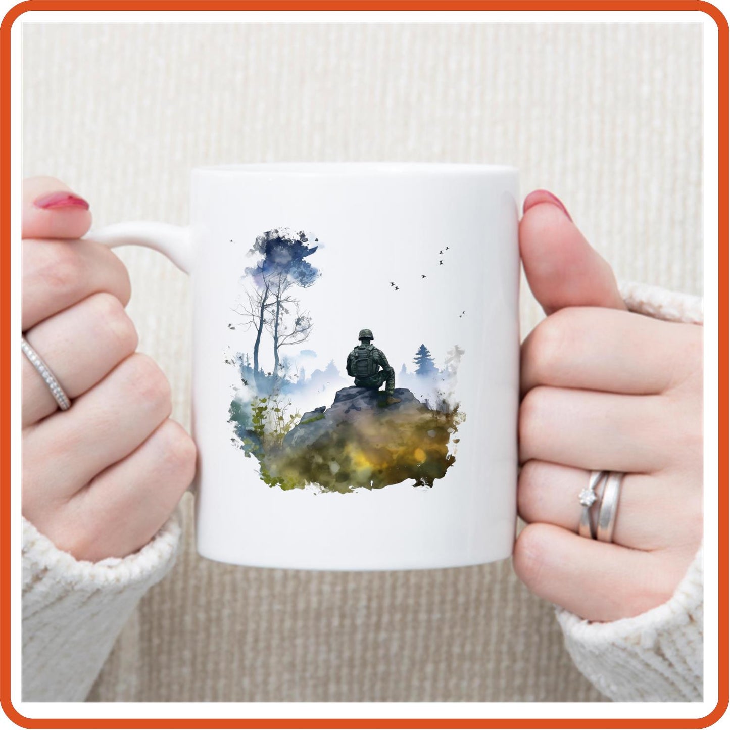 Memorial Day Mugs - 11oz Coffee Mug for service personnel. v.1 - secapparelonline