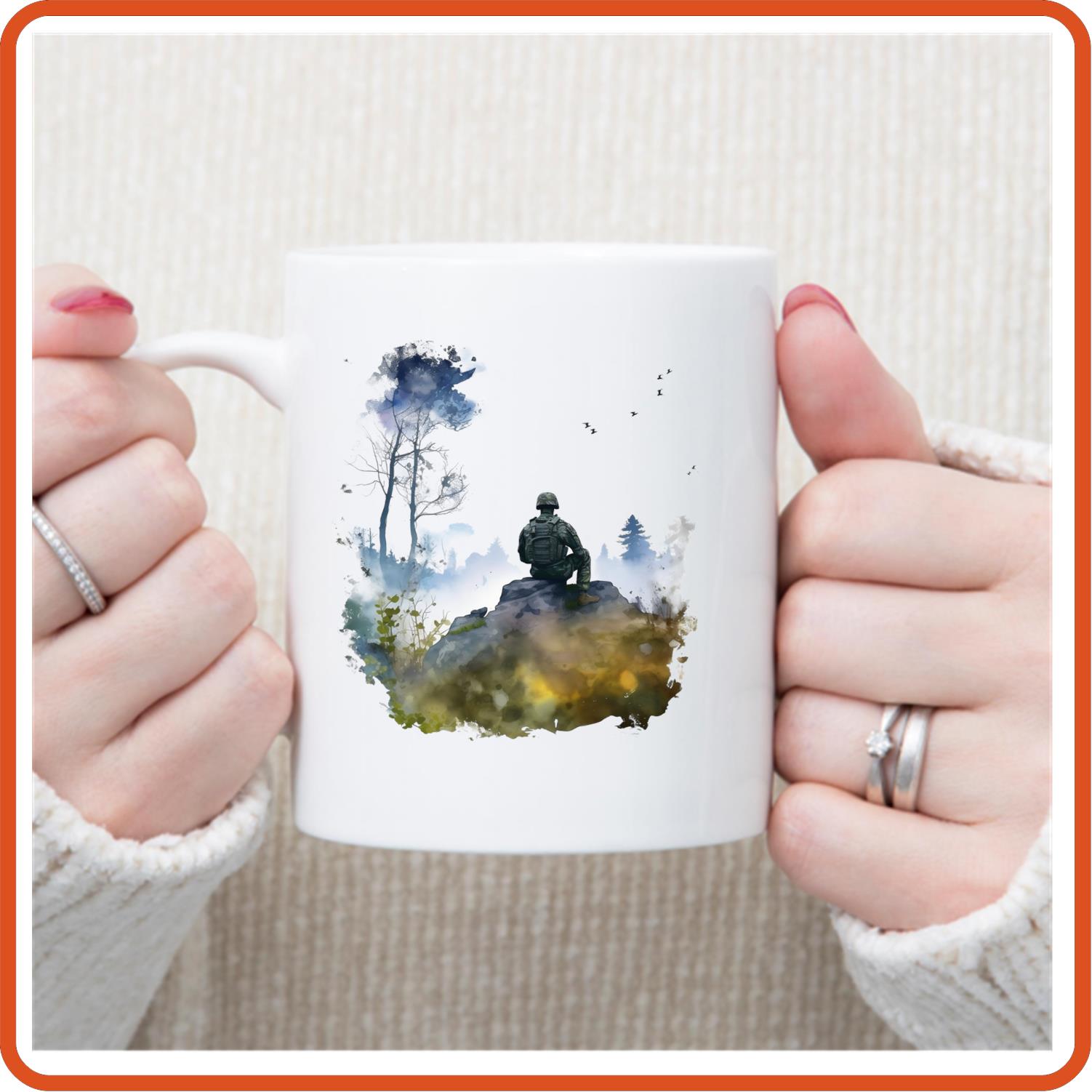 Memorial Day Mugs - 11oz Coffee Mug for service personnel. v.1 - secapparelonline