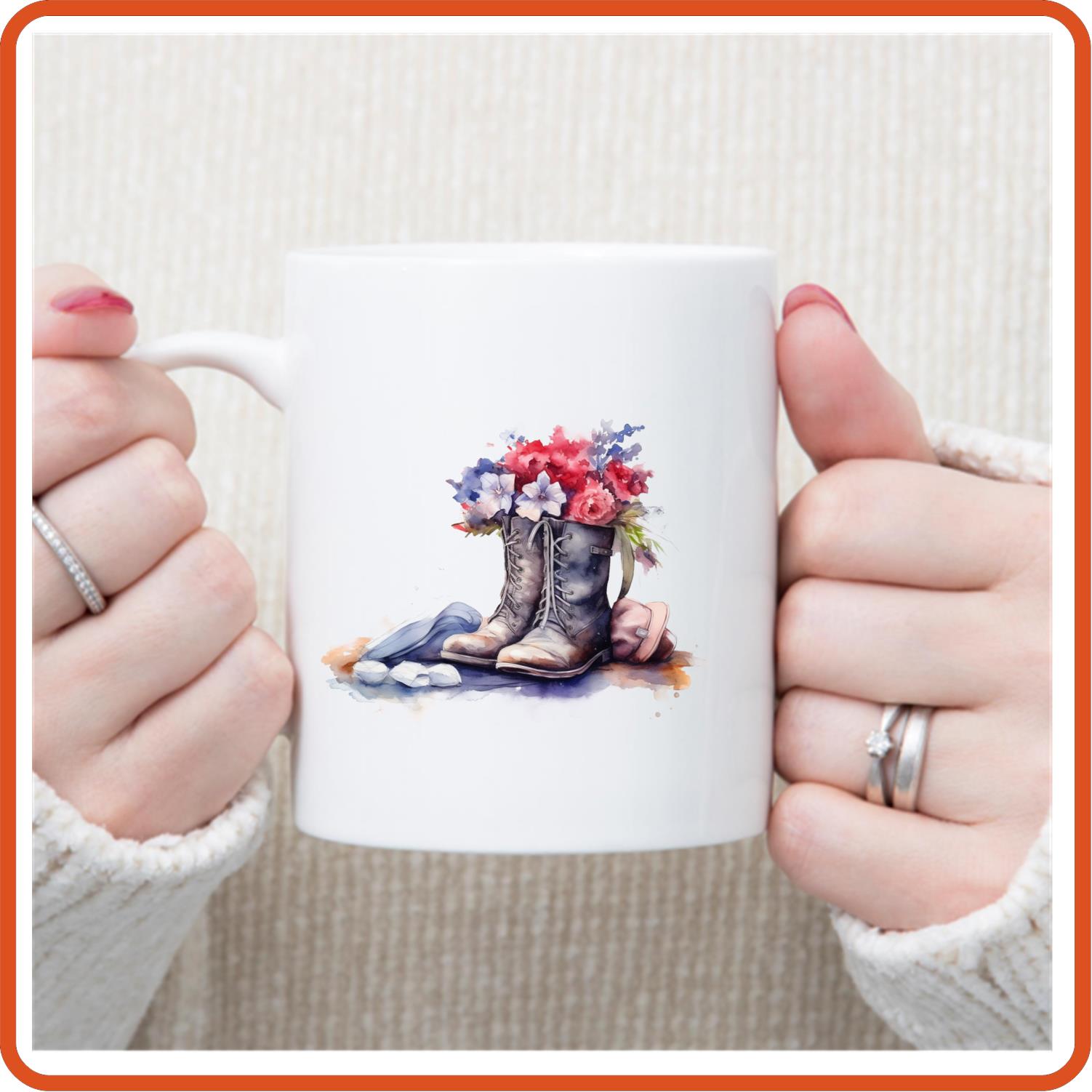 Memorial Day Mugs - 11oz Coffee Mug for service personnel. v.10 - secapparelonline