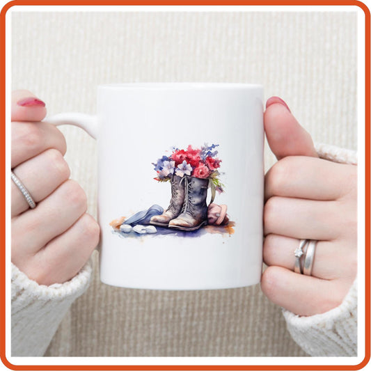 Memorial Day Mugs - 11oz Coffee Mug for service personnel. v.10 - secapparelonline