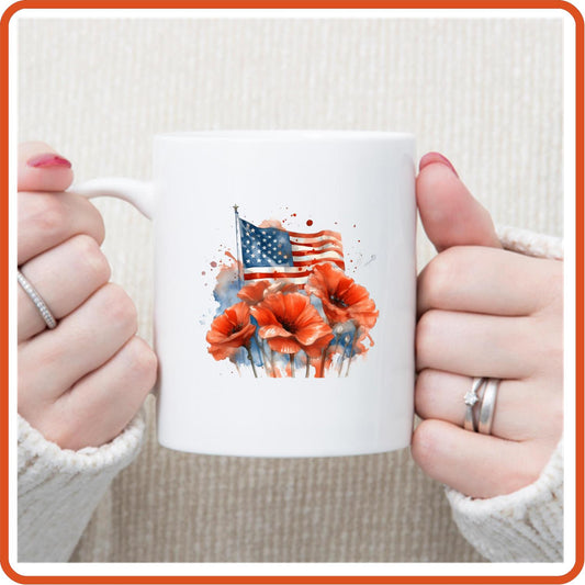 Memorial Day Mugs - 11oz Coffee Mug for service personnel. v.11 - secapparelonline