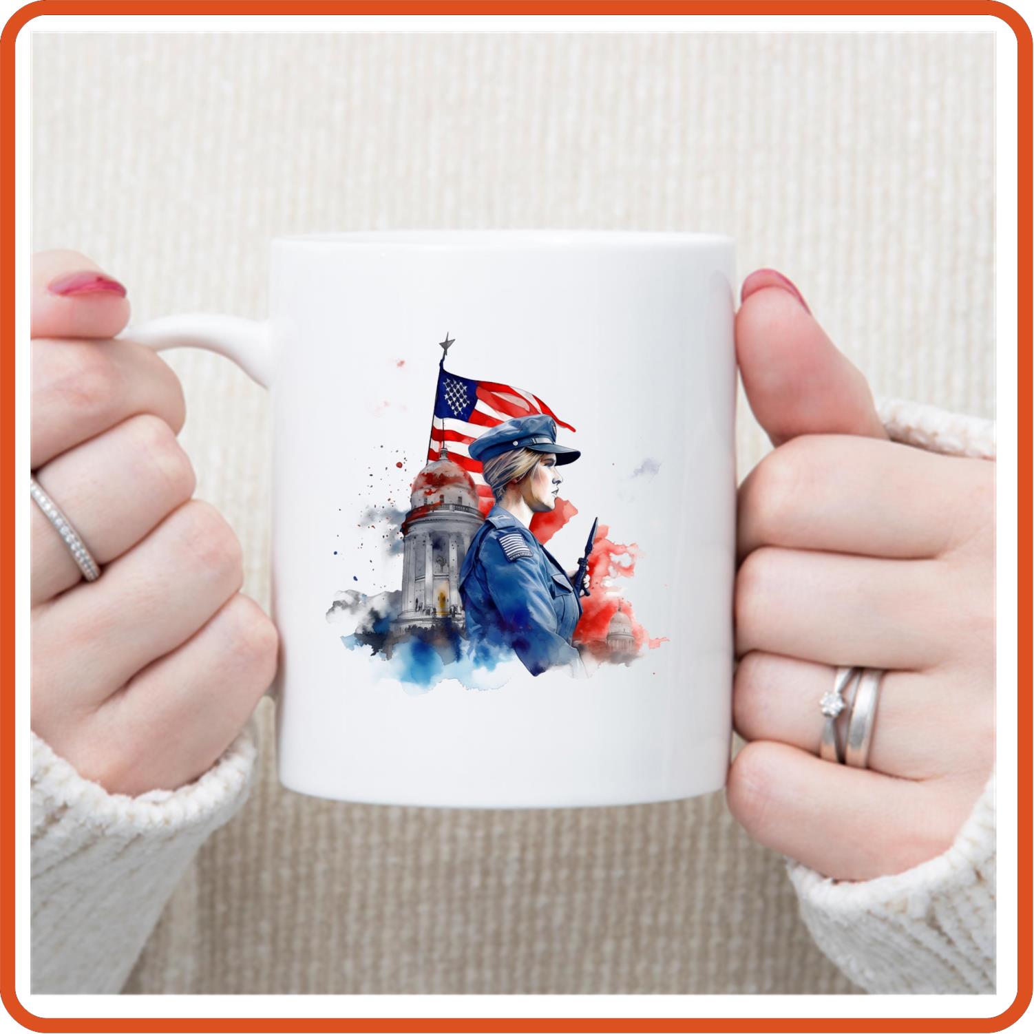 Memorial Day Mugs - 11oz Coffee Mug for service personnel. v.2 - secapparelonline