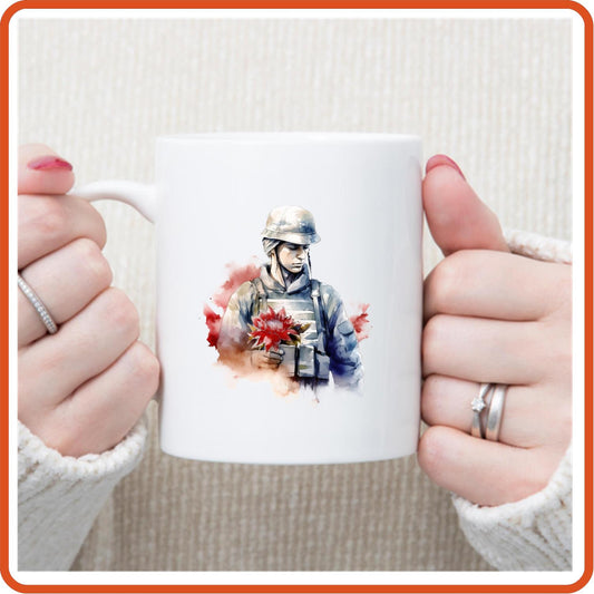 Memorial Day Mugs - 11oz Coffee Mug for service personnel. v.4 - secapparelonline