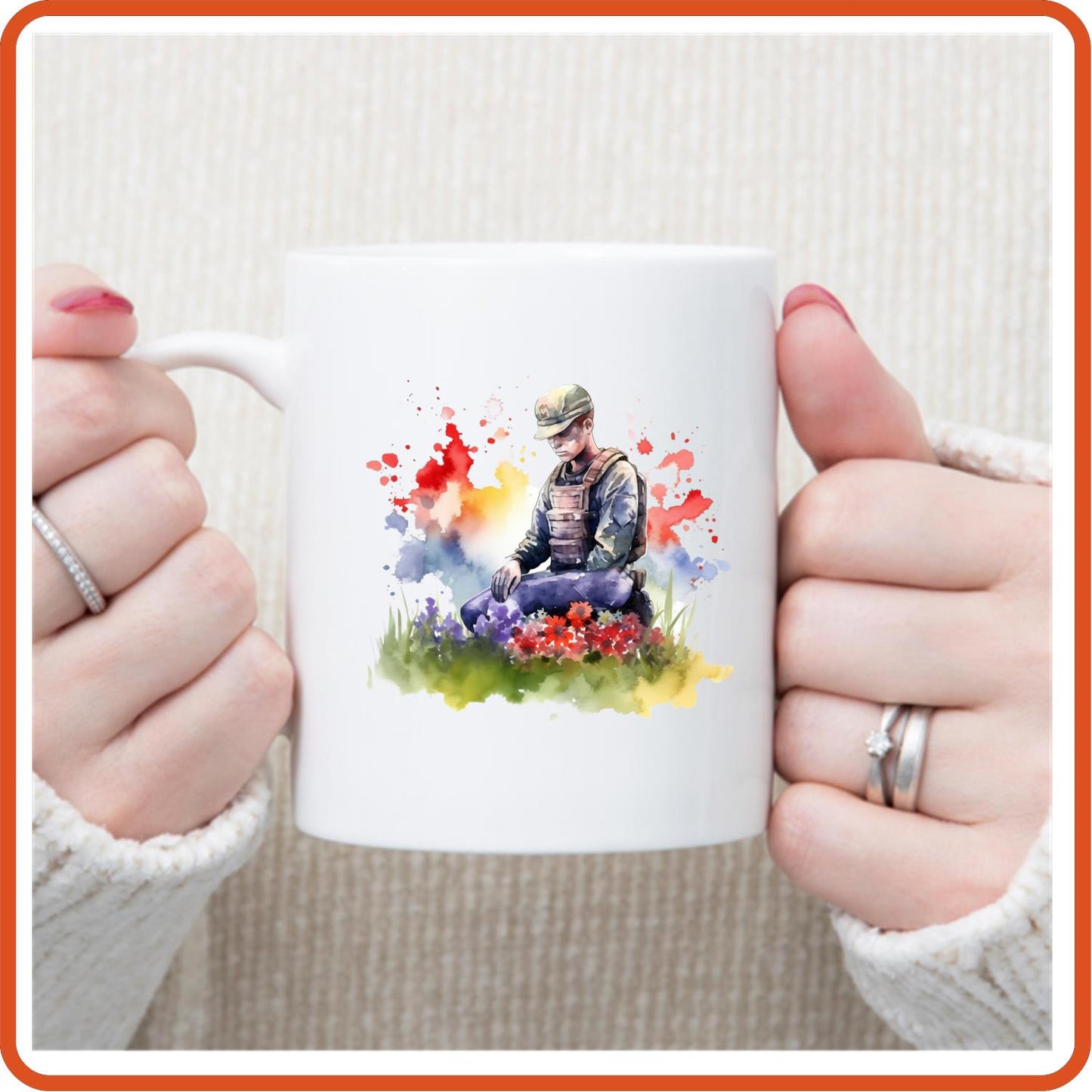 Memorial Day Mugs - 11oz Coffee Mug for service personnel. v.7 - secapparelonline