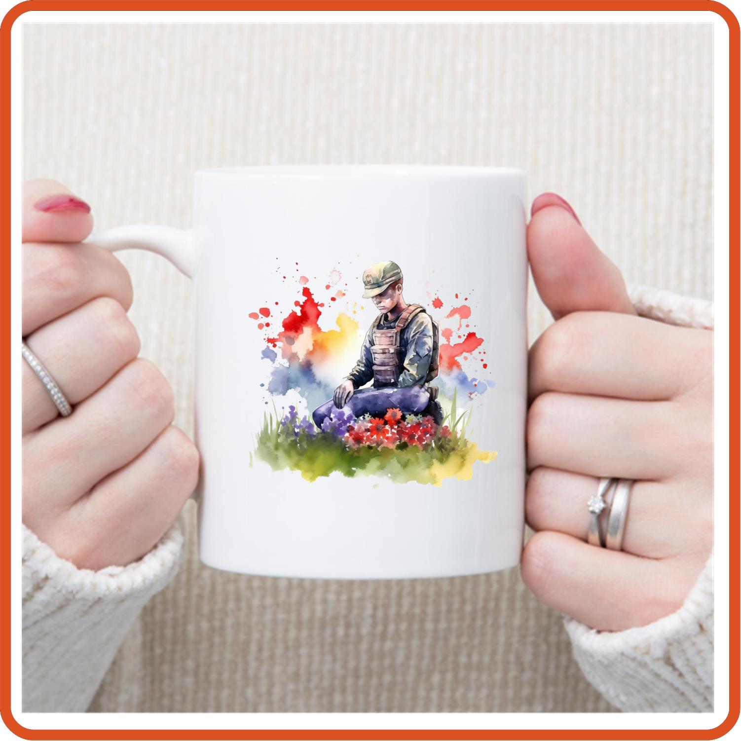 Memorial Day Mugs - 11oz Coffee Mug for service personnel. v.7 - secapparelonline