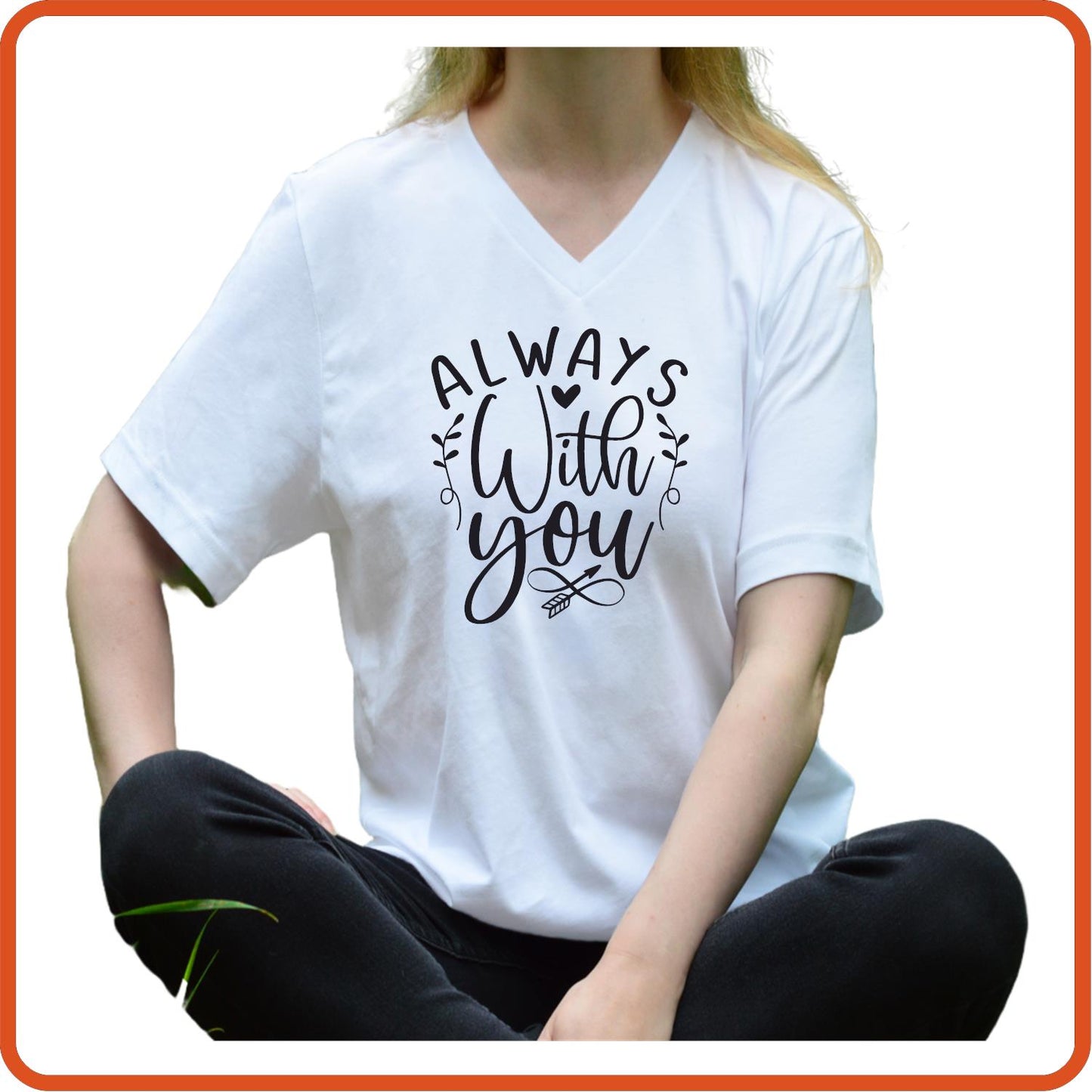 Always With You |Memorial Sympathy Shirts T-Shirts by SEC Apparel