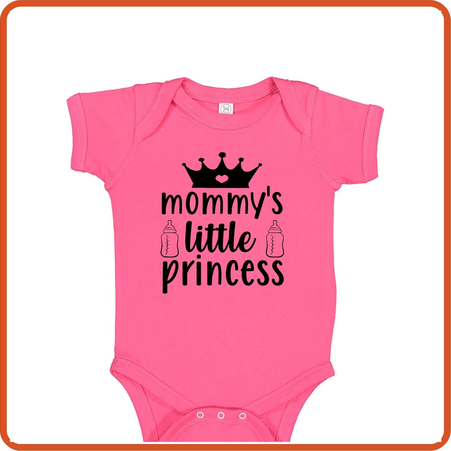 Mommy's Little Princess | New Baby Shirt Bodysuit Onesies by SEC Apparel - secapparelonline