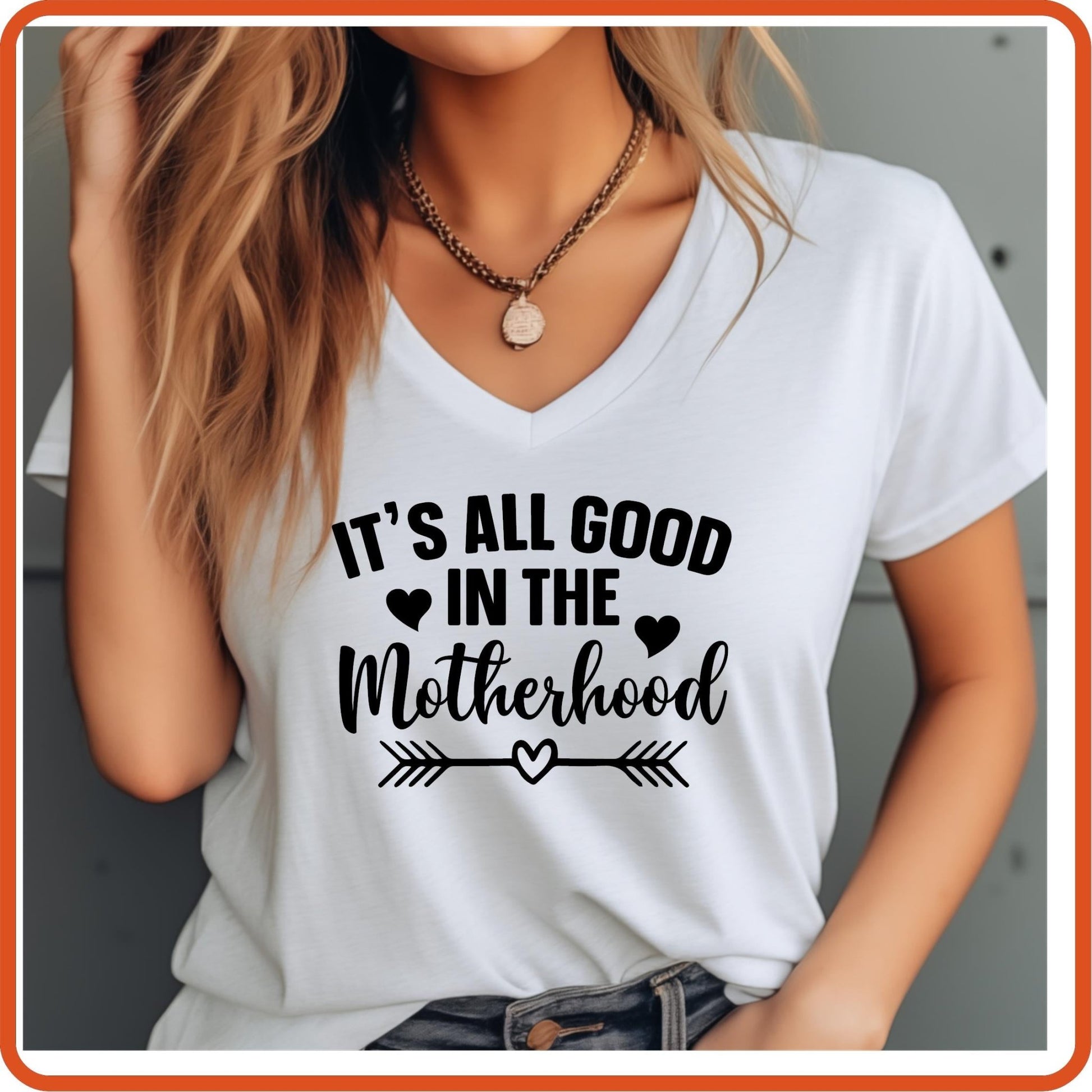 Mother's Day Graphic T Shirts| Unisex | SEC Apparel | It's All Good In The Motherhood - secapparelonline