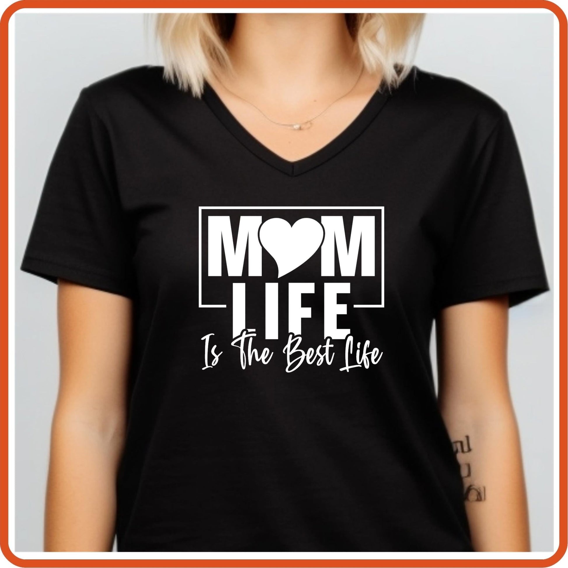 Mother's Day Graphic T Shirts| Unisex | SEC Apparel | Mom Life Is The Best Life - secapparelonline