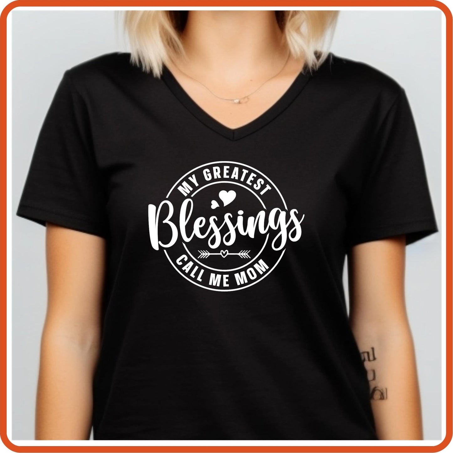 Mother's Day Graphic T Shirts| Unisex | SEC Apparel | My Greatest Blessings Call Me Mom - secapparelonline