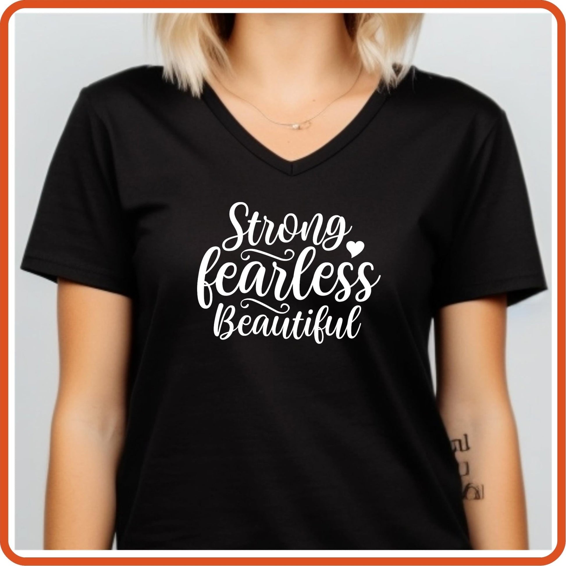 Mother's Day Graphic T Shirts| Unisex | SEC Apparel | Strong Fearless Beautiful - secapparelonline