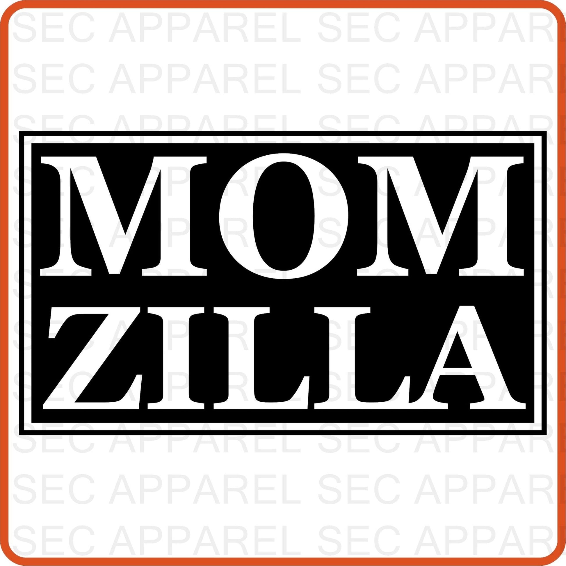 Mother's Day Iron On Decals Patches transfers vinyl for shirts, clothing | SEC Apparel | Momzilla - secapparelonline
