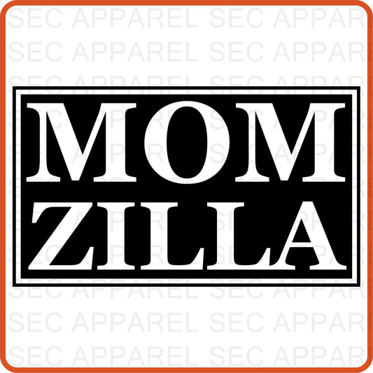 Mother's Day Iron On Decals Patches transfers vinyl for shirts, clothing | SEC Apparel | Momzilla - secapparelonline
