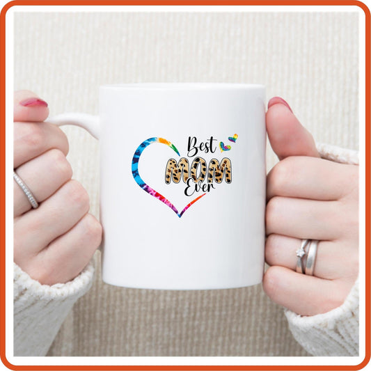 Mother's Day Mugs - 11oz Coffee Mug | Gift | SEC Apparel | Best Mom Ever 1 - secapparelonline