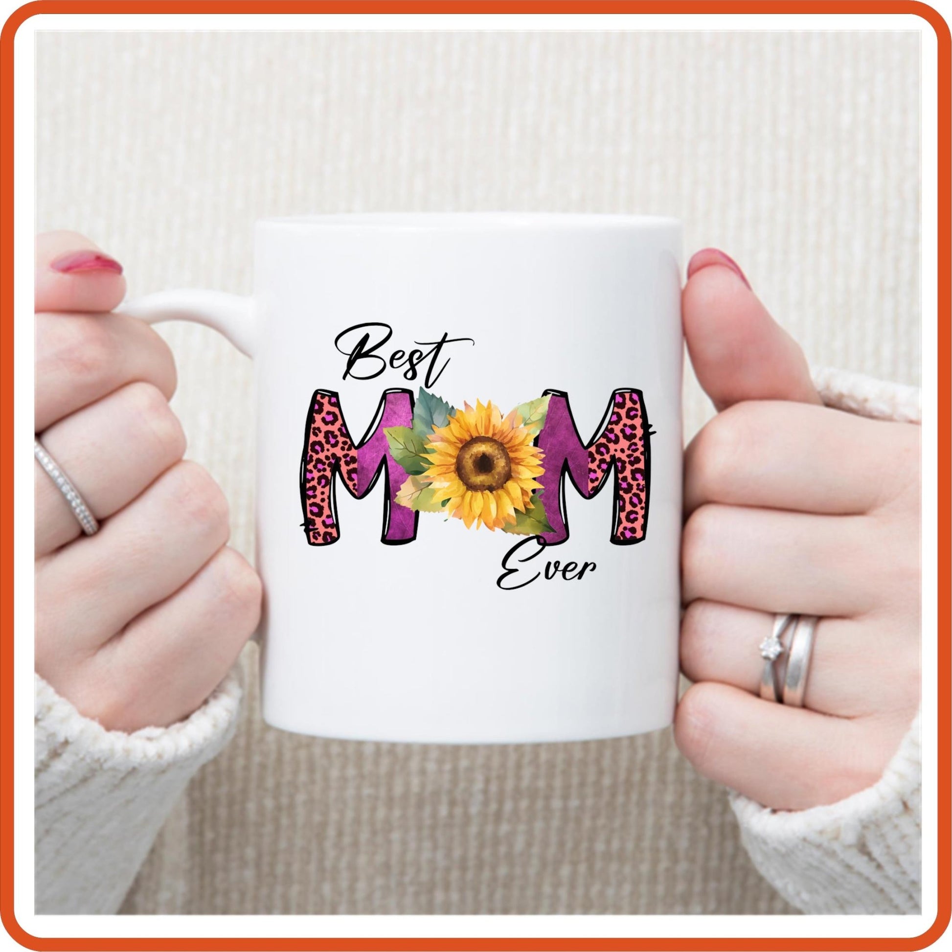 Mother's Day Mugs - 11oz Coffee Mug | Gift | SEC Apparel | Best Mom Ever - secapparelonline