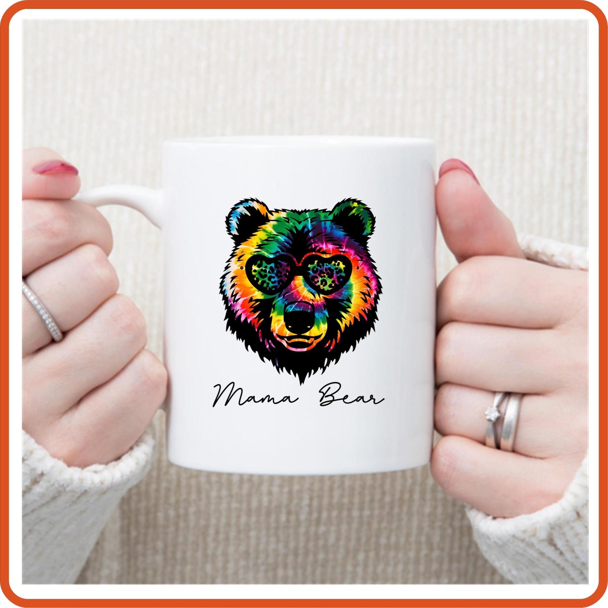 Mother's Day Mugs - 11oz Coffee Mug | Gift | SEC Apparel | Mama Bear - secapparelonline
