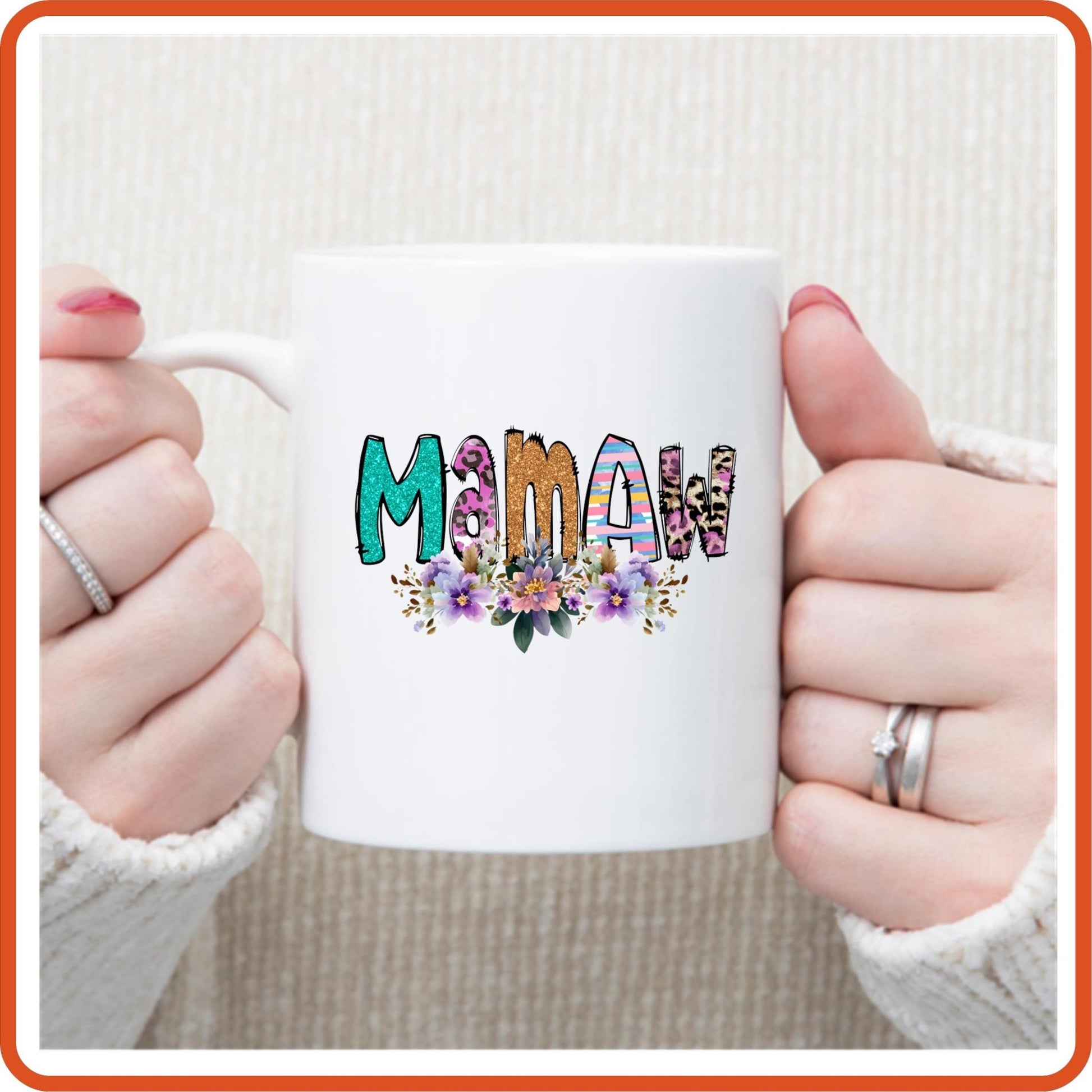 Mother's Day Mugs - 11oz Coffee Mug | Gift | SEC Apparel | Mamaw - secapparelonline