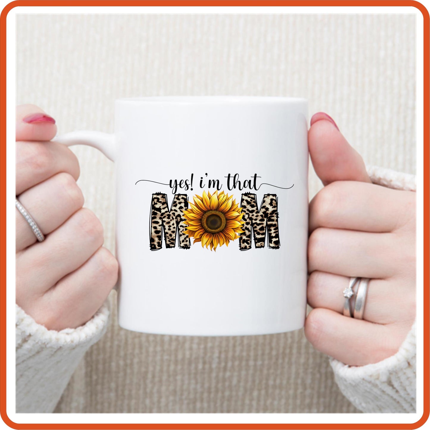 Mother's Day Mugs -11oz Coffee Mug |  Gift | SEC Apparel | Yes I am that Mom