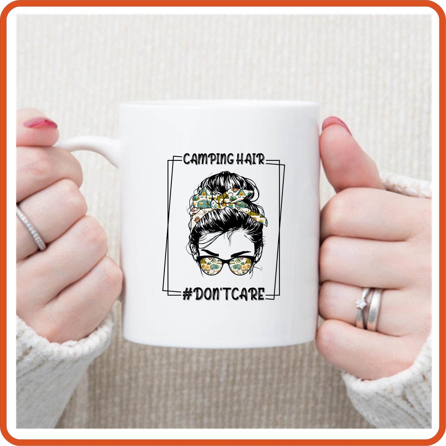 Mother's Day Mugs -11oz Coffee Mug |  Gift | SEC Apparel | Camping Hair