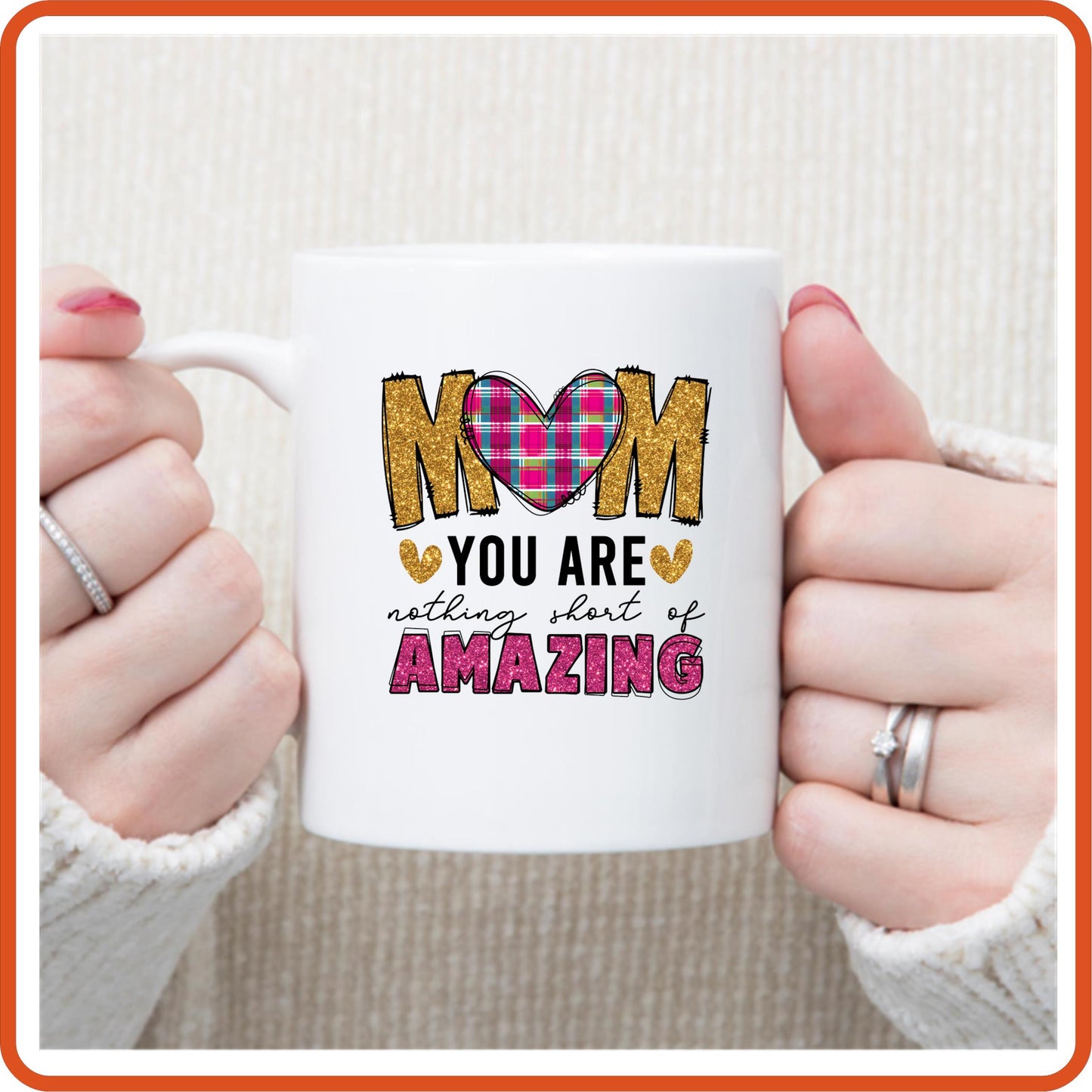 Mother's Day Mugs -11oz Coffee Mug |  Gift | SEC Apparel | Mom You Are Amazing