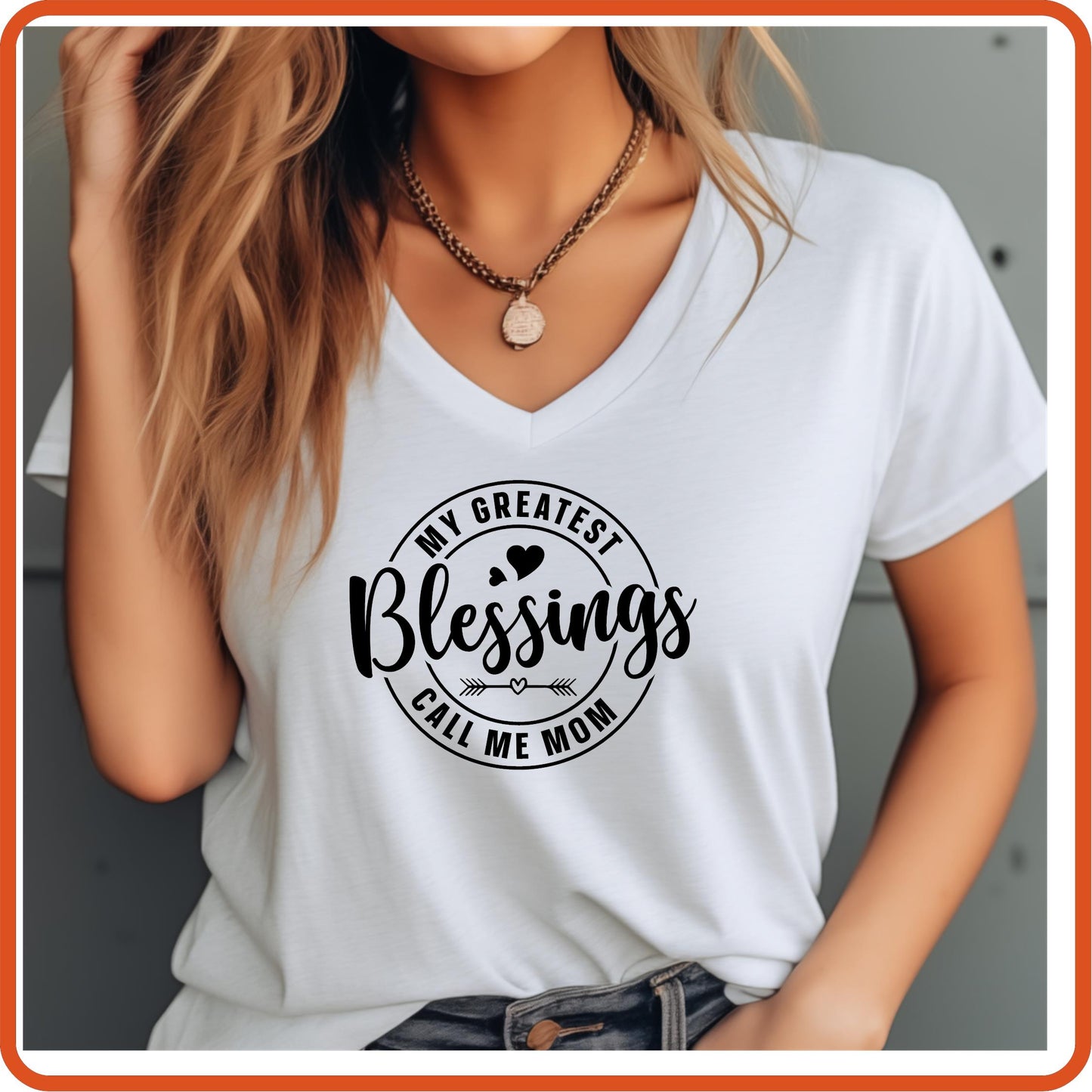 Mother's Day Graphic T Shirts| Unisex | SEC Apparel | My Greatest Blessings Call Me Mom