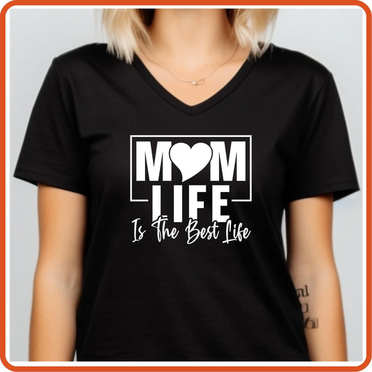 Mother's Day Graphic T Shirts| Unisex | SEC Apparel | Mom Life Is The Best Life