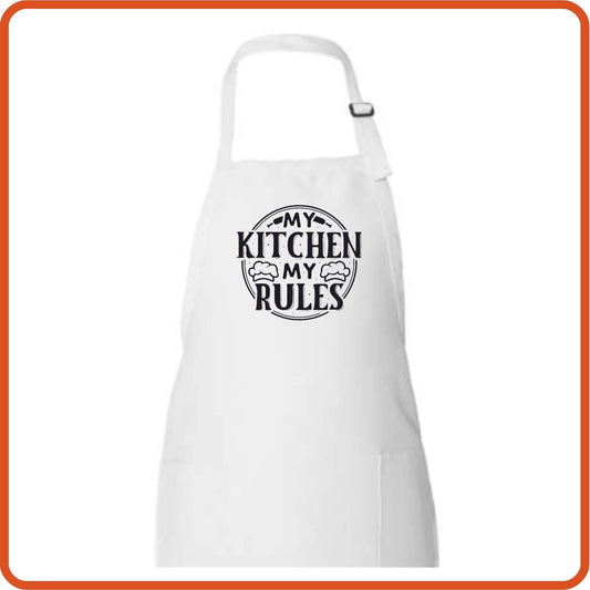 My Kitchen My Rules | Apron by SEC Apparel - secapparelonline