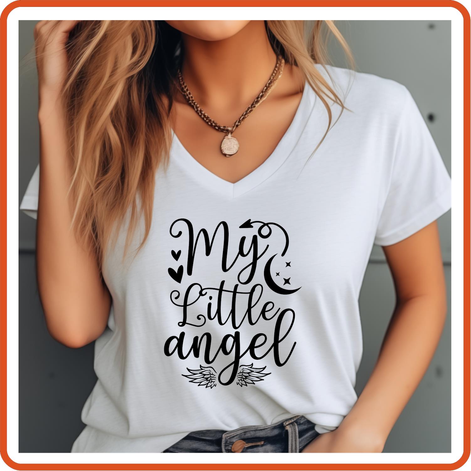 My Little Angel |Memorial Sympathy Shirts T-Shirts by SEC Apparel - secapparelonline