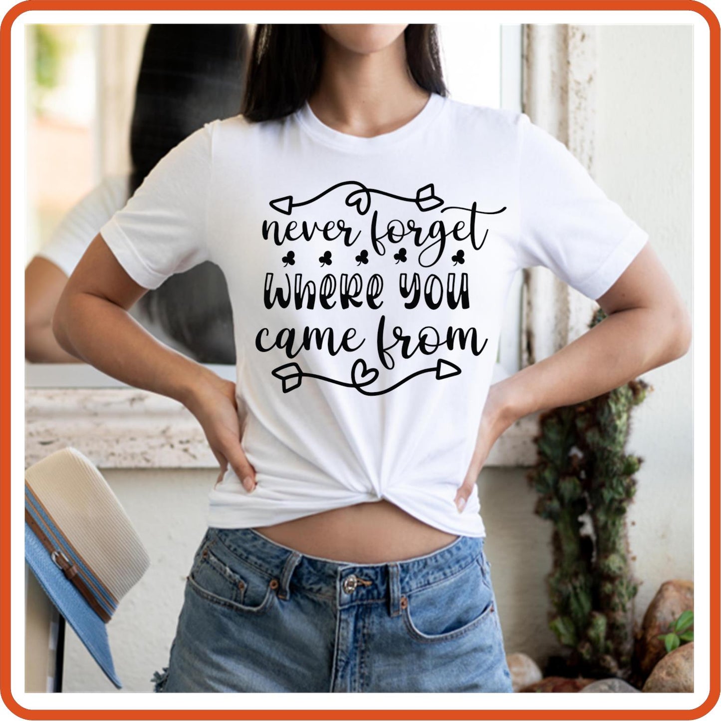 Never Forget Where You Came From | Family Shirts | T-Shirts by SEC Apparel - secapparelonline