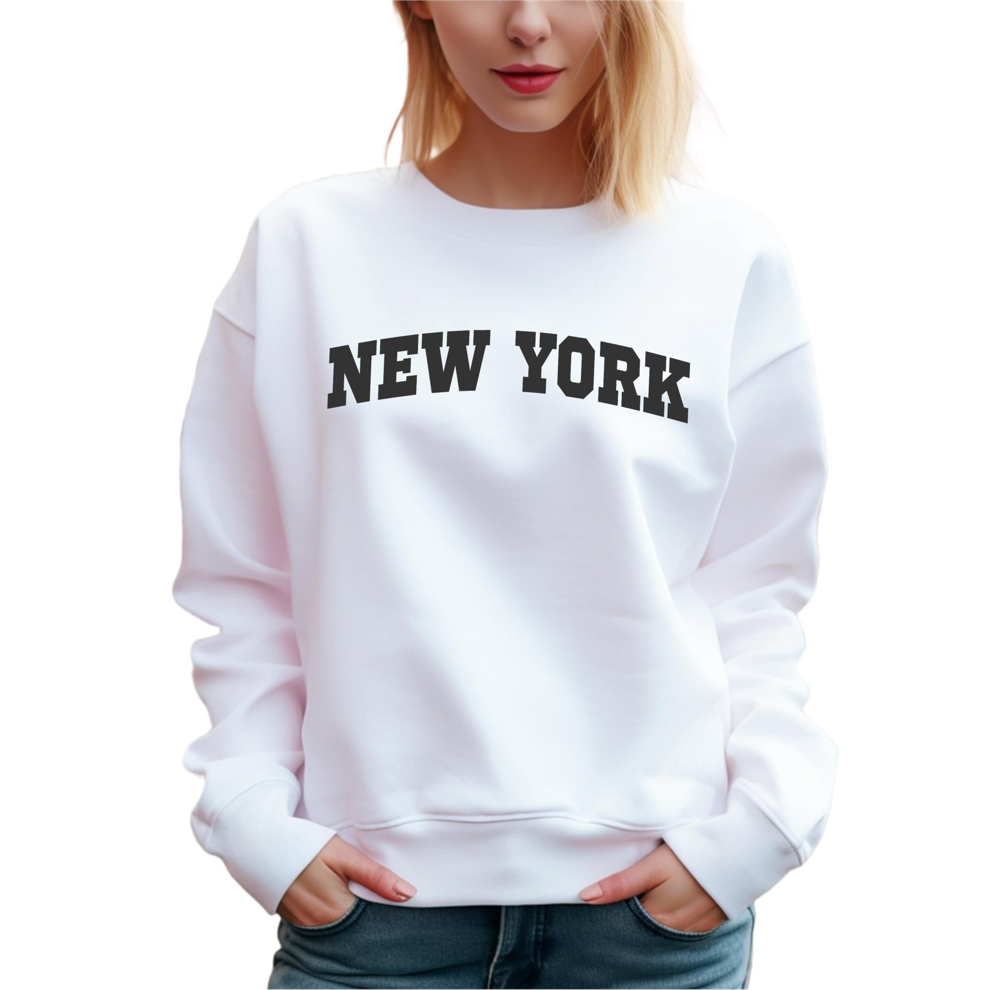 New York Sweatshirt | Women's Fleece | SEC Apparel - secapparelonline