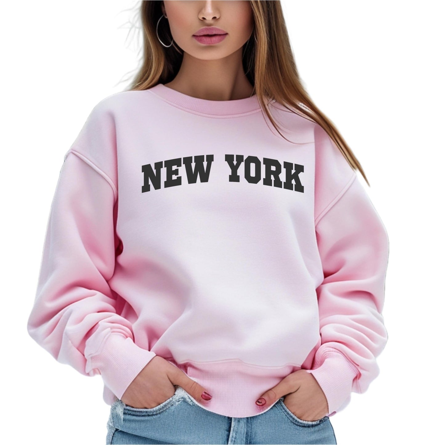 New York Sweatshirt | Women's Fleece | SEC Apparel - secapparelonline